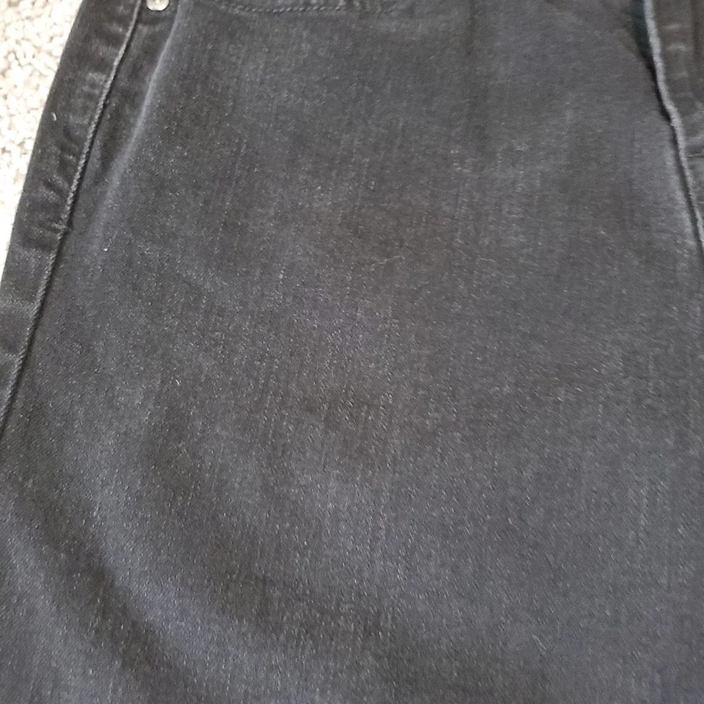 Levi's 505 Straight Leg Womens Black Jeans Size 12 Long